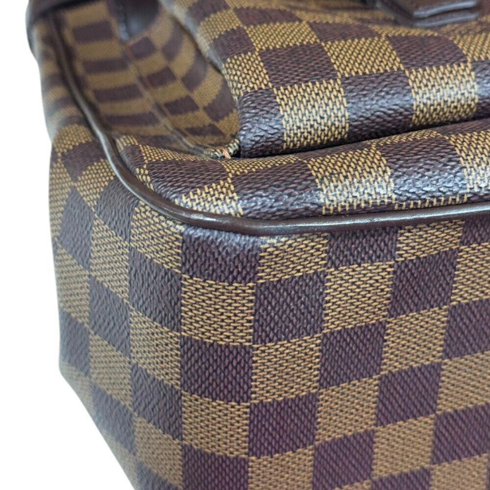 LOUIS VUITTON Authentic Brown Damier Canvas Bag - Picture 9 of 12